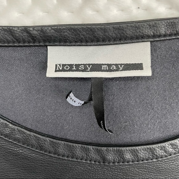 Vegan Leather top - Picture 3 of 3